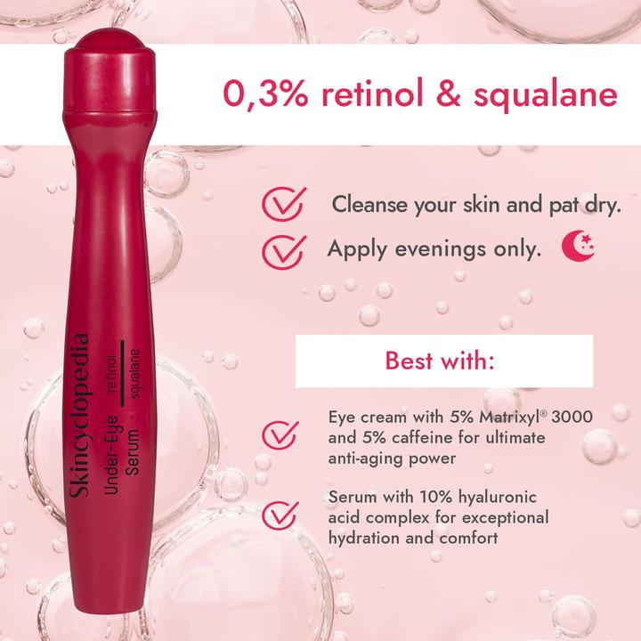 Produktbild Skincyclopedia Augenpflege mit Squalan (Augenpflege Stift, 15 ml, Tag + Nacht)