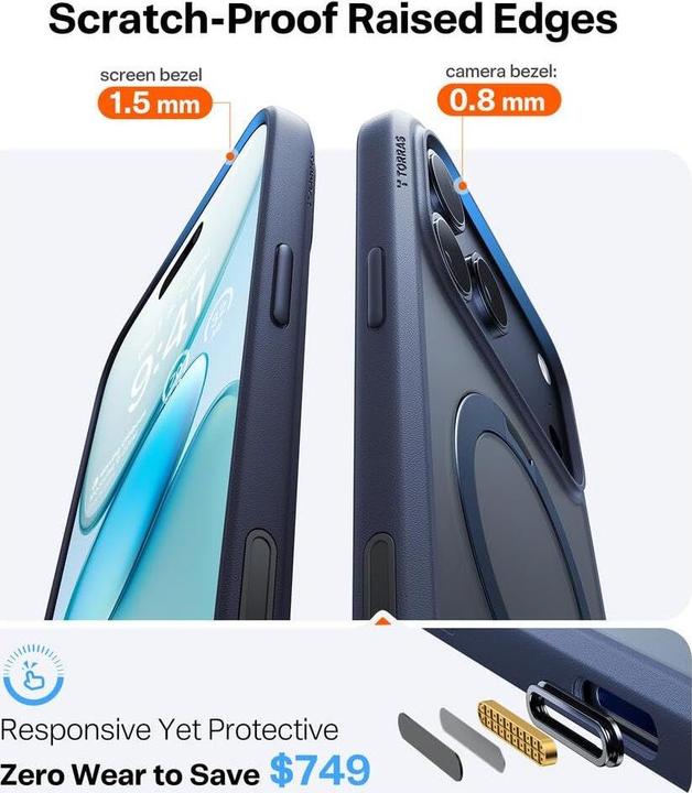 Produktbild Torras Ostand Spin Series Iphone 17 (Apple iPhone 17 Pro Max)