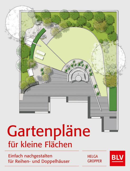 Produktbild Gartenpläne für kleine Flächen (Deutsch, Helga Gropper, 2015)