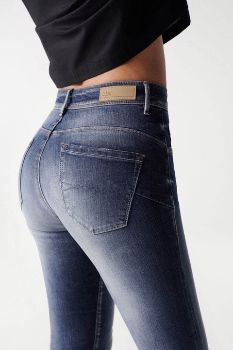 Actual product image Salsa Jeans Cropped Secret Glamour Pushin Dark Wash (W32/L30)