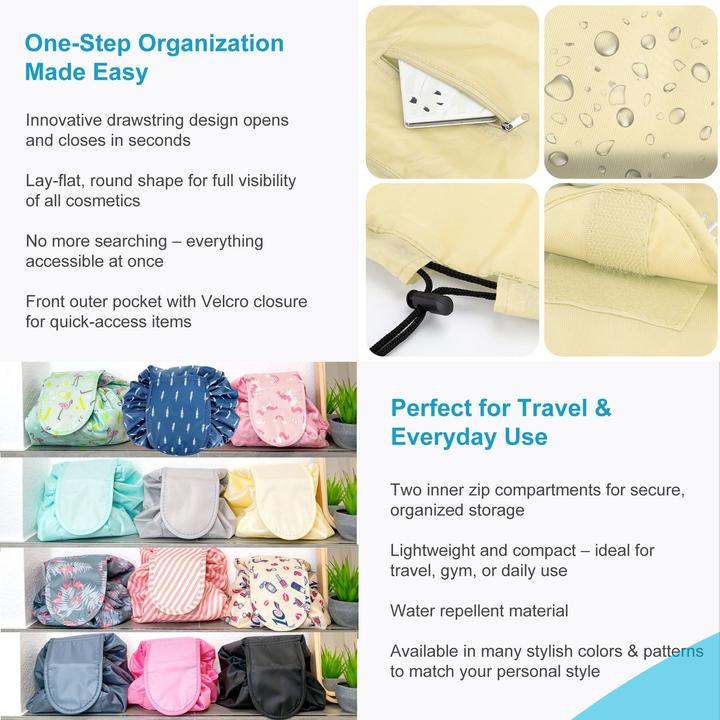 Productafbeelding Intirilife Cosmeticatasje in CASHEW BEIGE