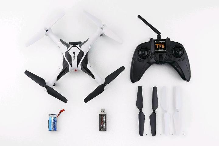 Image du produit Nine Eagles Galaxy Visitor 8 RTF (Quadcopter/Mode 2/blanc-noir)