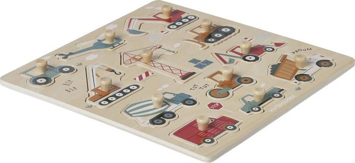 Image du produit Vertbaudet Puzzle à assembler bébé avec chantier bois FSC