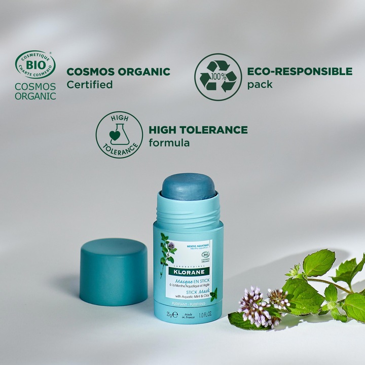 Produktbild Klorane Stick-Maske mit BIO-Wasserminze (25 ml)