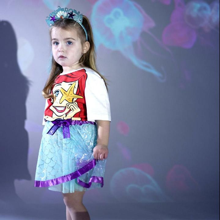 Productafbeelding Cerda Prinsessen Disney accessoireset 2 stuks turquoise
