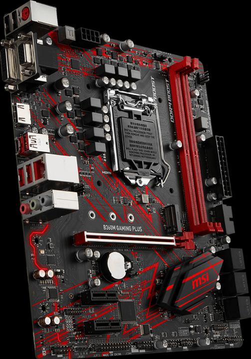 Produktbild MSI B360M Gaming Plus (LGA 1151, Intel B360, mATX)