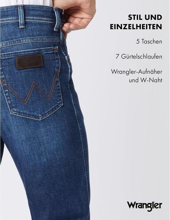 Produktbild Wrangler Texas Straight Jeans (34, 36)