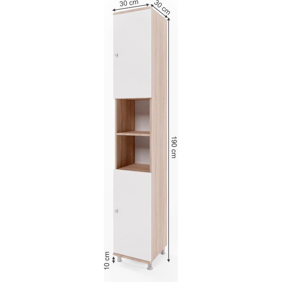 Vicco, Badezimmerschrank, Fynn