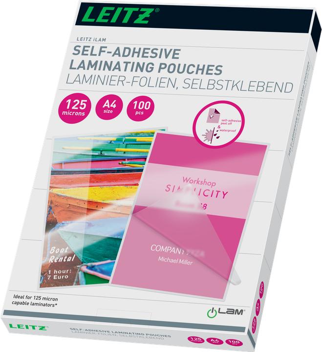 Image du produit Leitz Film de stratification (A4, 100 pcs, 125 µm)