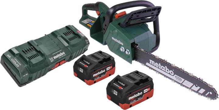 Metabo MS 36-18 LTX BL 40 Akku KettensÃ¤ge 36 V ( 2x 18 V ) 40 cm 22 m/s Brushless + 2x Akku 8,0 Ah (Akku Kettensäge)