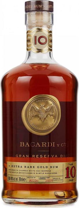 Produktbild Bacardi Gran Reserva Diez (1 x 70 cl)