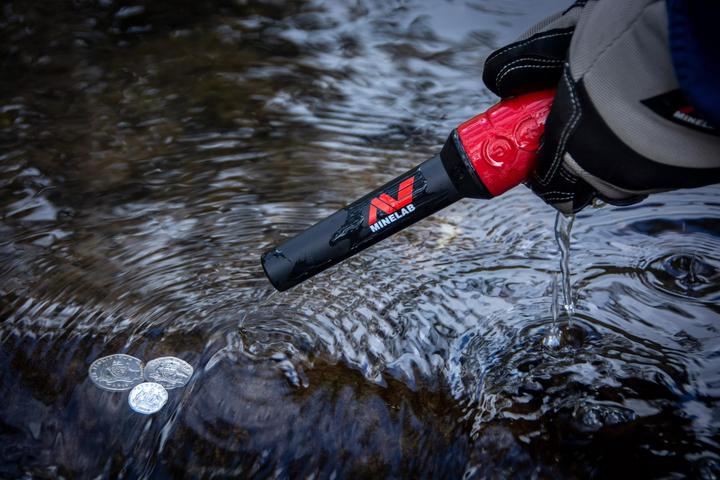 Produktbild Minelab - Wasserdichter Pinpointer Metalldetektor für Experten mit Ton-ID und Einstellbarer Empfindl