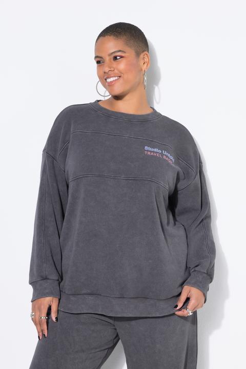 Produktbild Studio Untold Sweatshirt, oversized, Statement Print, Vintage Look (50, 52)