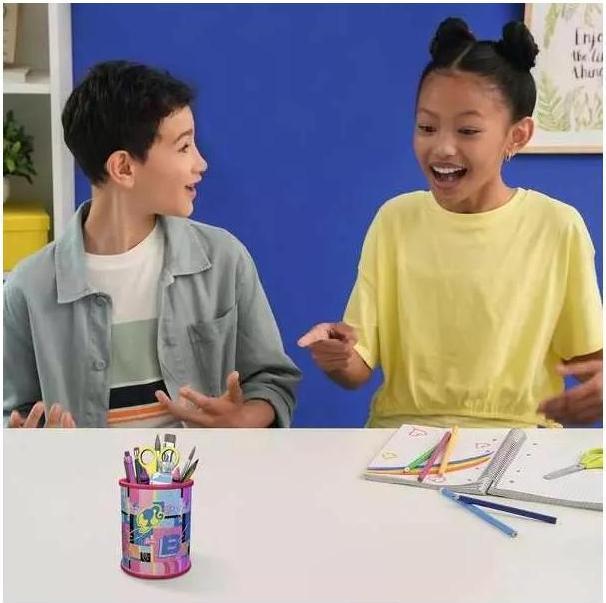 Produktbild Ravensburger 3D Puzzle 11585 - Utensilo Barbie - Stiftehalter für Barbie Fans ab 6 Jahren (54 Teile)