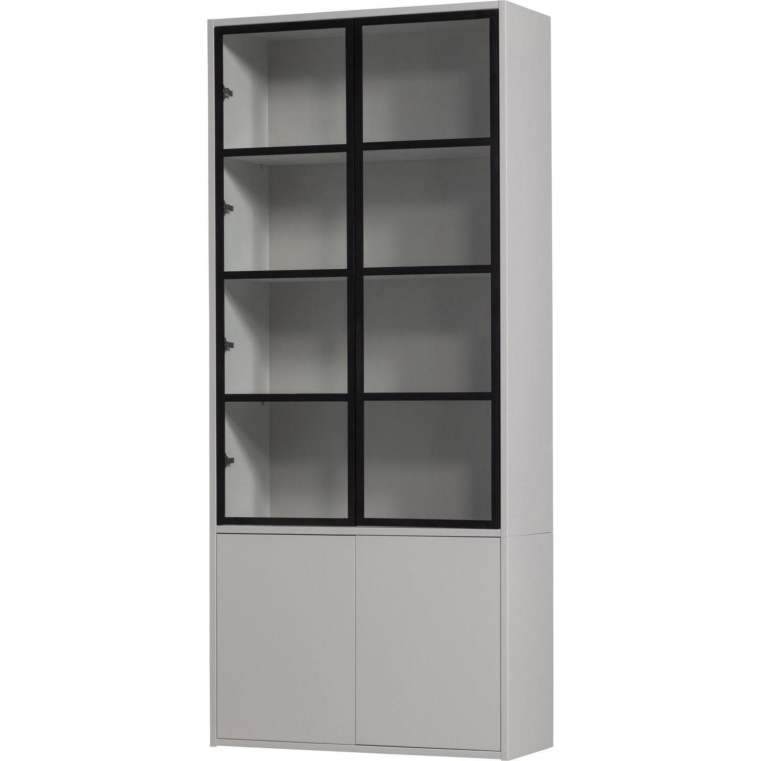Vtwonen, Vitrine + Buffetschrank, Basic (230 x 101 x 40 cm)