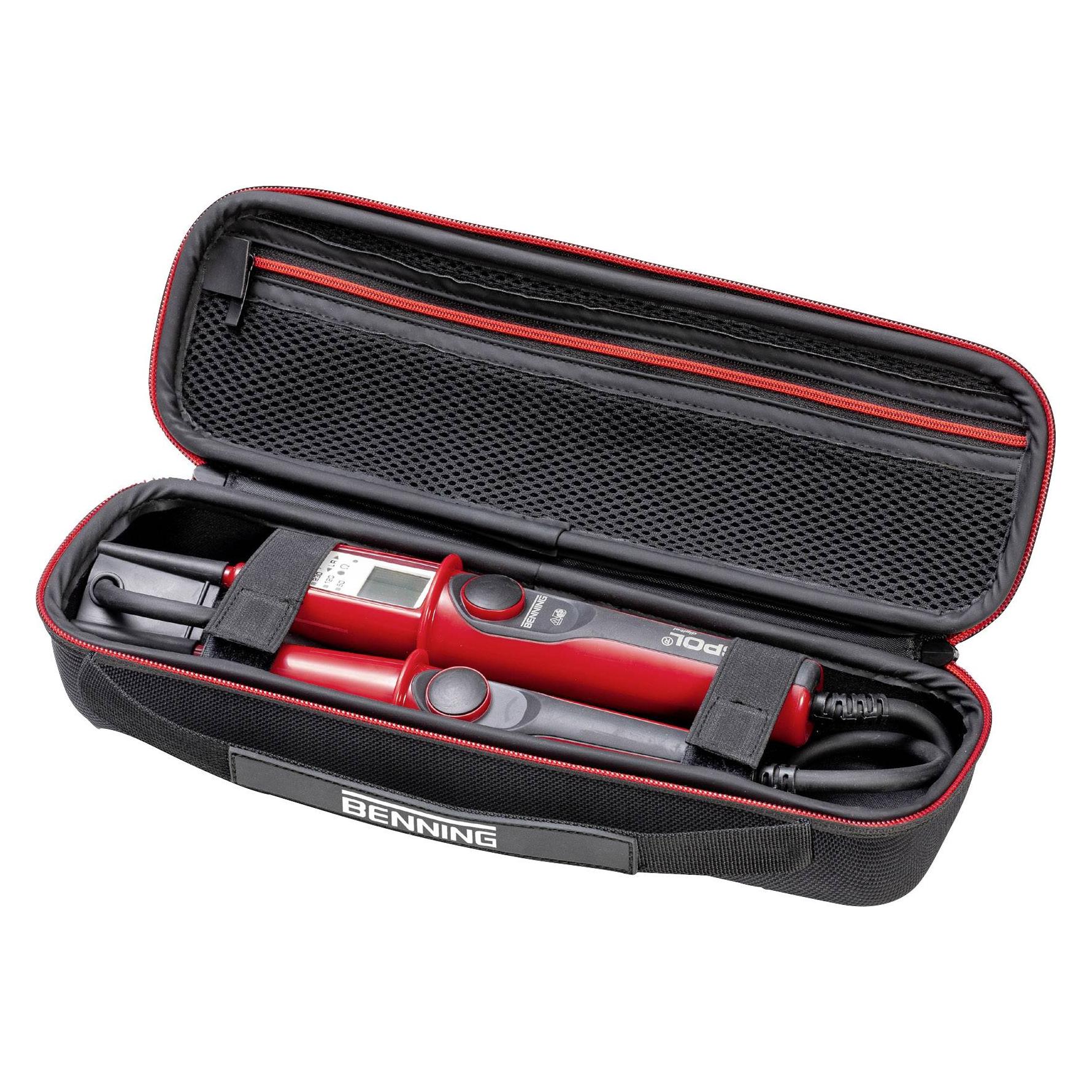 Benning Rosso Multimetro, Duspol (Cat Iii 1000V, Cat Iv 600V, Multimetro Portatile)