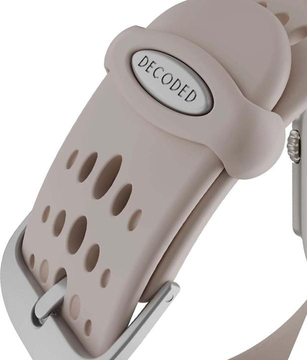 Actual product image Decoded Armband Ares O Apple Watch 44–49 mm Silikon (24 mm, Silicone)