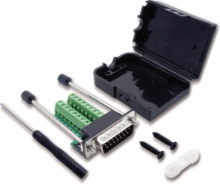 Produktbild Quadrios 2010C252 D-SUB Buchse Polzahl (num): 15 Schrauben 1 Set