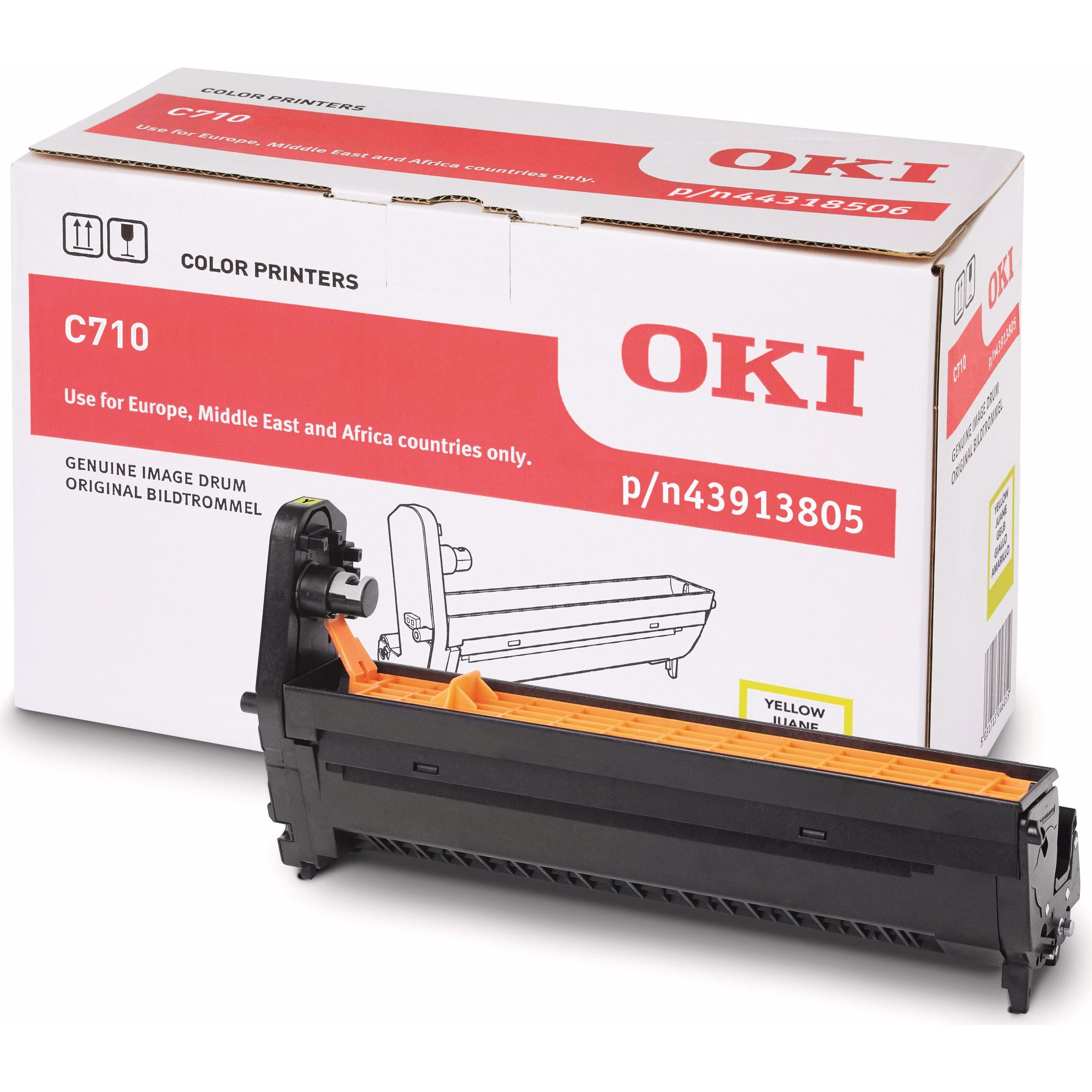Thumbnail - OKI, Toner, 43913805 (Y)