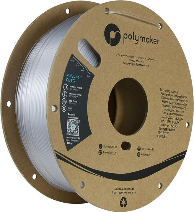 Produktbild Polymaker PolyLite PETG (PETG, 1.75 mm, 1000 g)
