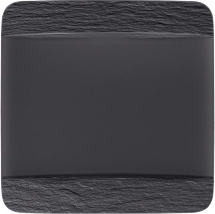Produktbild Villeroy & Boch Speiseteller Manufacture Rock 6 Stück, Schwarz (1 x, 28 cm)