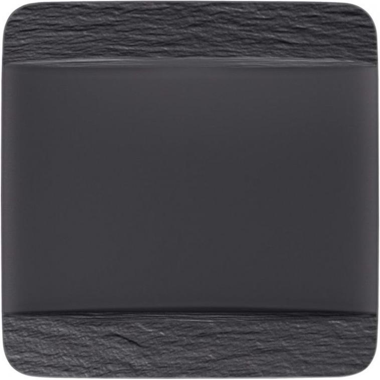 Thumbnail - Villeroy & Boch Speiseteller Manufacture Rock 6 Stück, Schwarz, Teller, Schwarz