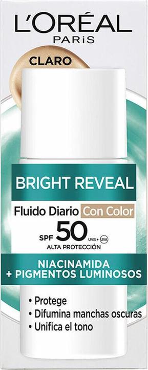Actual product image L'Oréal Paris Bright Reveal Daily Fluid SPF50 (Sun lotion, SPF 50, 50 ml)