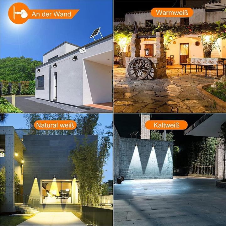 Produktbild Lumina Swiss Solar Set LED Gartenspot (3600 lm, IP66)