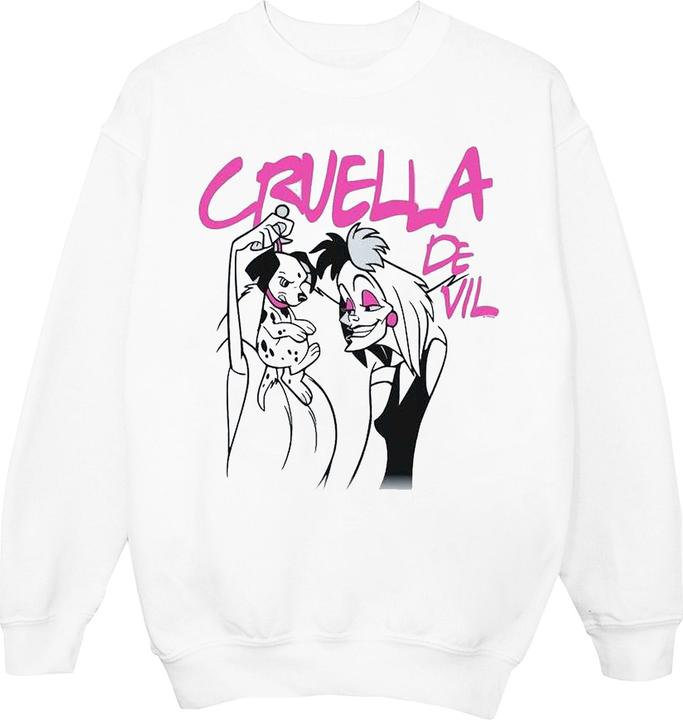 Produktbild Disney Cruella De Vil Collared Sweatshirt Mädchen (140, 146)