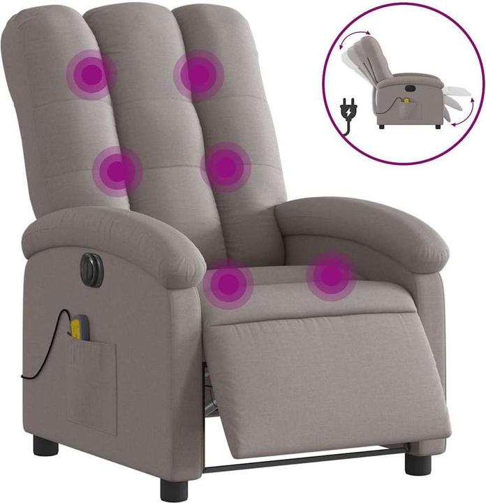 Image du produit vidaXL elektrischer Massagesessel