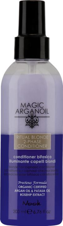 Produktbild Nook Magic Arganoil Ritual Blonde 2-Phasen Illuminating Conditioner (200 ml)