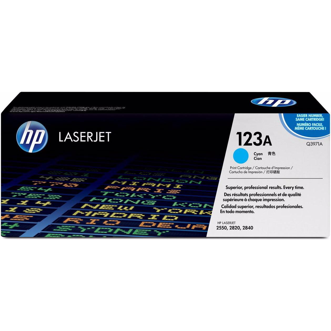 HP, Toner, 123a (C)