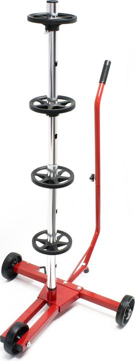 Produktbild Wiltec Felgenbaum fahrbar Reifenständer PKW Auto Felgenständer Reifenbaum Reifenwagen