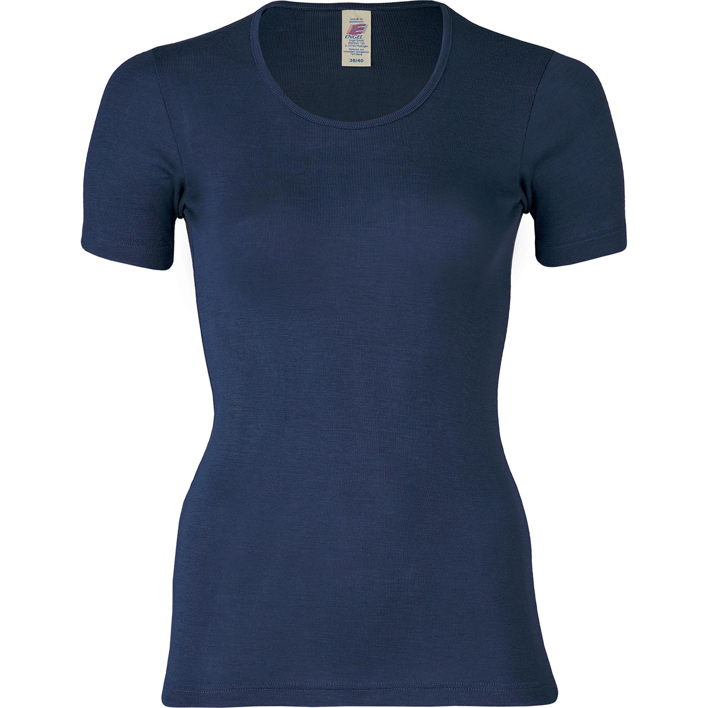 Engel, Damen, Funktionsshirt, Women's Unterhemd S/S (4XL, 5XL), Blau, 5XL, 4XL