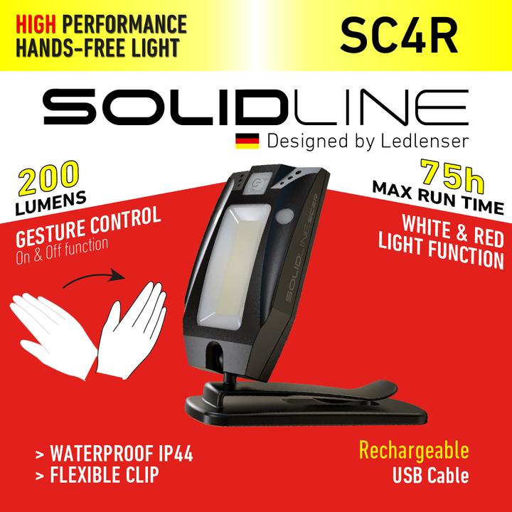 Produktbild Ledlenser Solidline SC4R (200 lm)