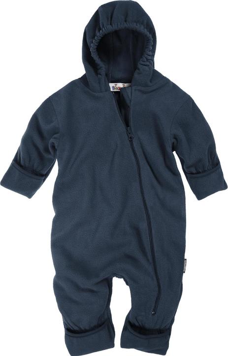 Playshoes Strampler Fleece-Overall Marine Gr. 74