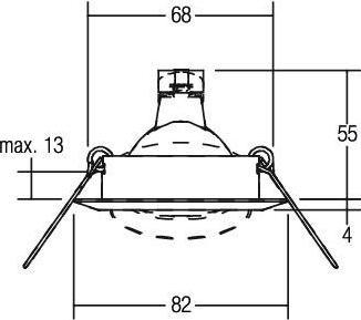 Produktbild Brumberg NV-Einbaustrahler