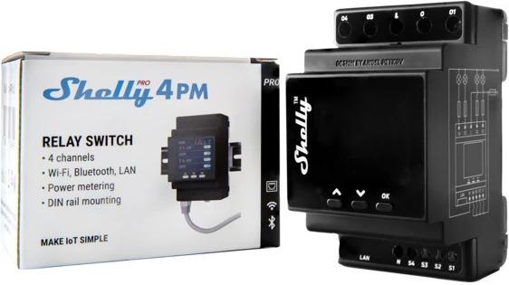 Actual product image Shelly Pro 4PM V.2