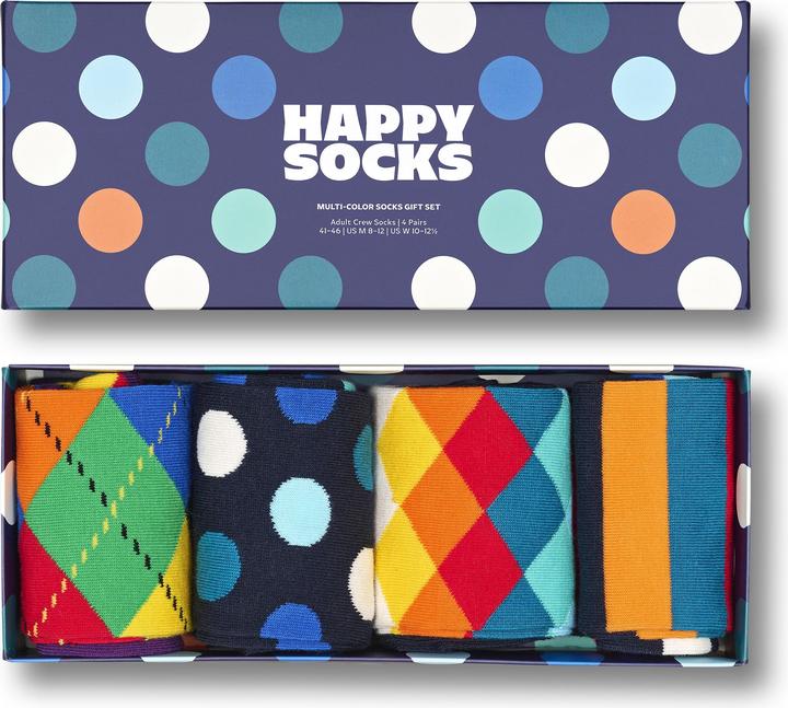 Immagine prodotto Happy Socks Multi-color Gift Set (confezione da 4, 41 - 46)