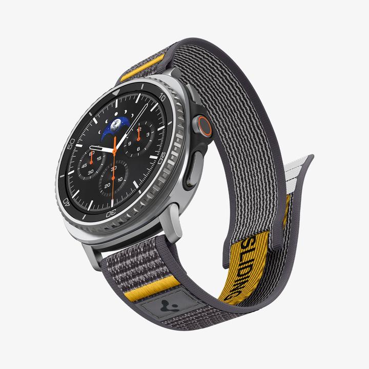 Produktbild Spigen - Athlex Air - Samsung Galaxy Watch8 40mm - Active Gray (20 mm, 22 mm, Fabric)