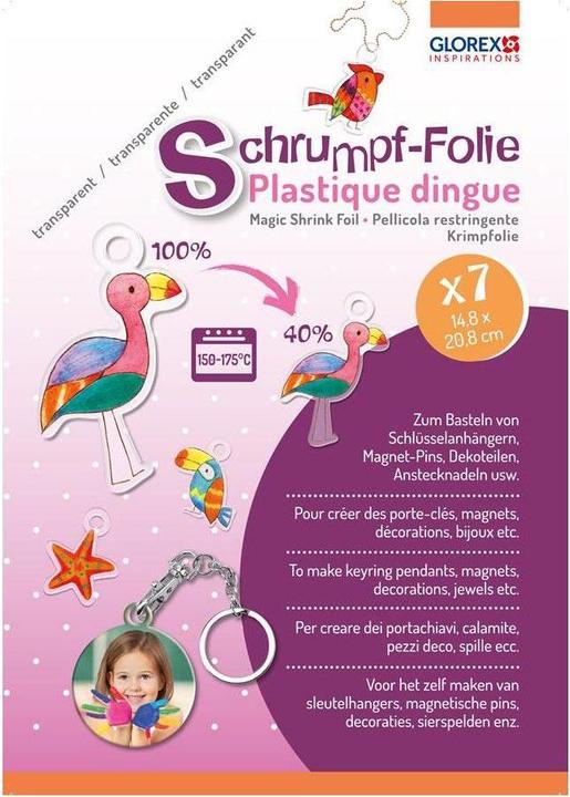 Glorex Schrumpffolie (7 x)