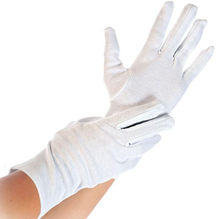 kaiserkraft Gants en coton BLANC, blanc, lot de 300 paires, taille 11 (XXL).