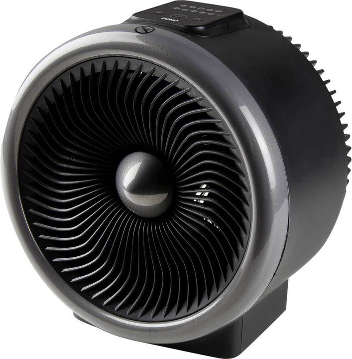 Productafbeelding Domo Ventilator en verwarming 2in1 zwart Zwart (2000 W)