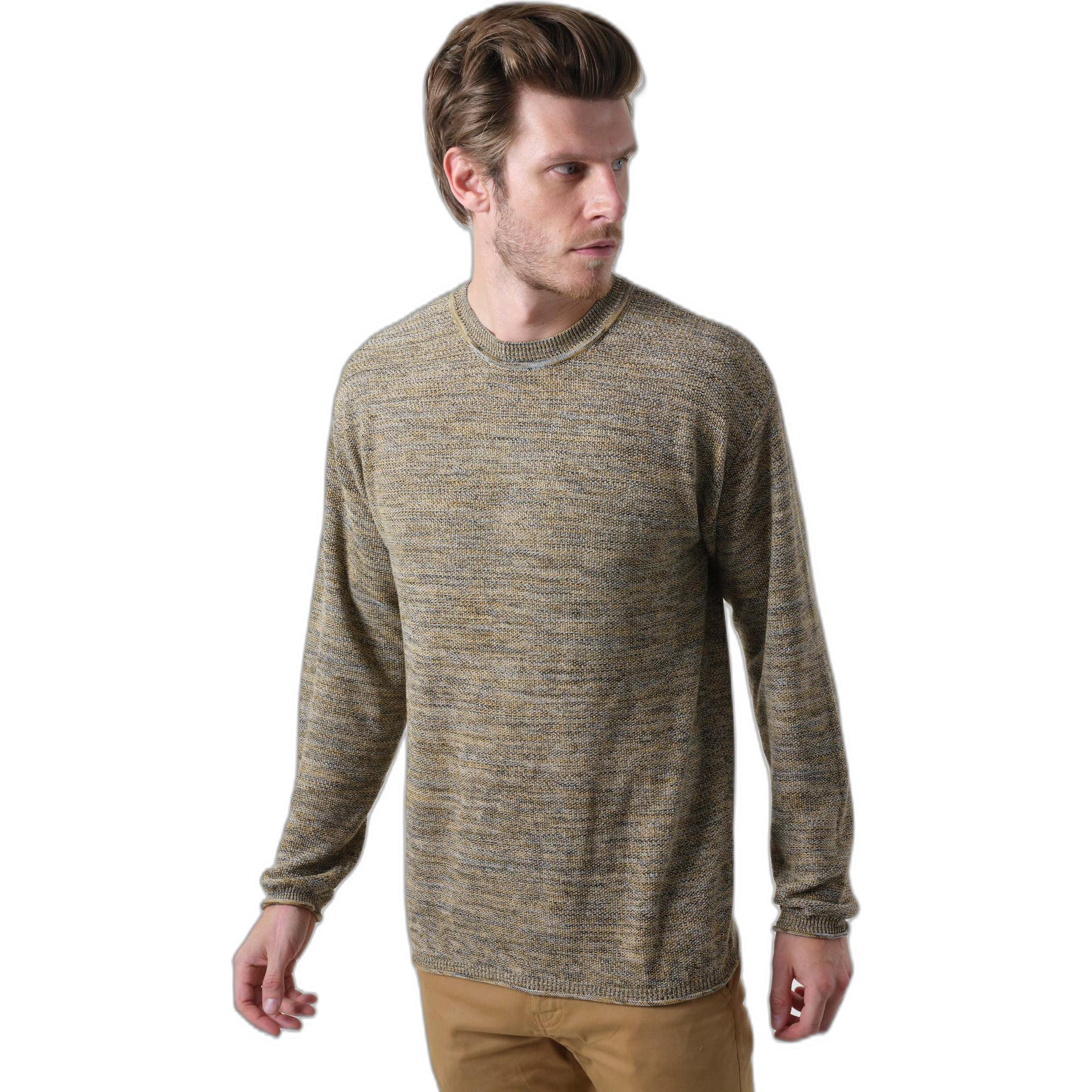 Deeluxe, Herren, Pullover, puover deeuxe comet, Beige, (L)