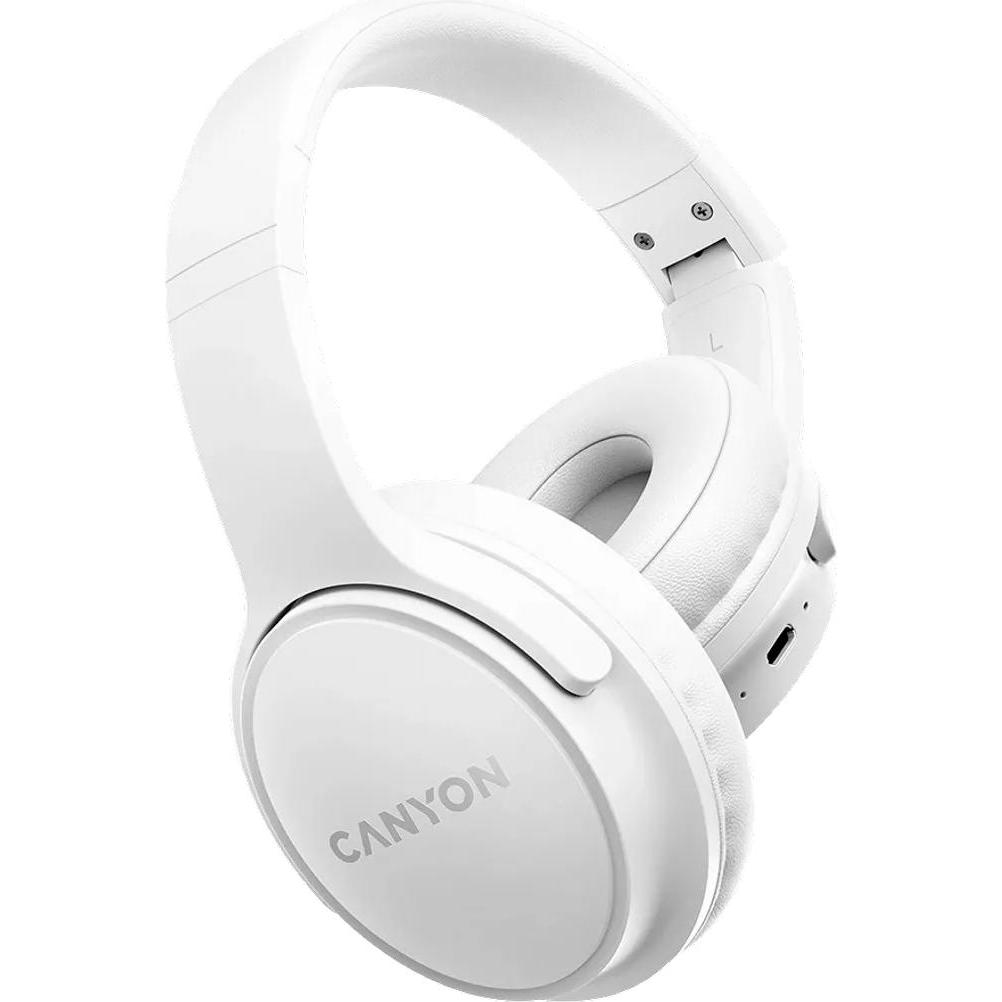Thumbnail - Canyon Bluetooth Headset OnRiff 4 On-Ear/BT5.3 white retail (Kabellos), Kopfhörer, Weiss