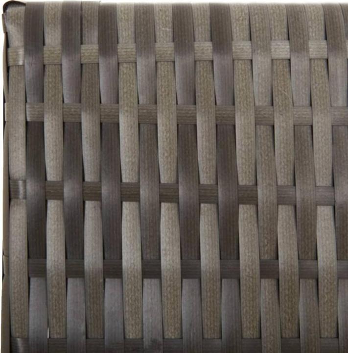 Immagine prodotto VidaXL Screen 5 pezzi in poly rattan grigio,Colore: Grigio,Materiale: Poly