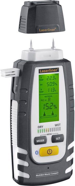 Image du produit Laserliner MultiWet-Master Compact Plus Appareil de mesure de l'humidité des matériaux Mesure de la température