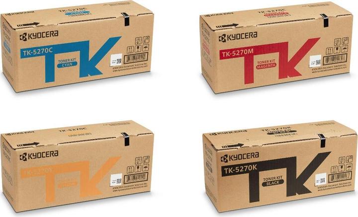 Kyocera Original TK-5270 Toner 4er Set BK/C/M/Y