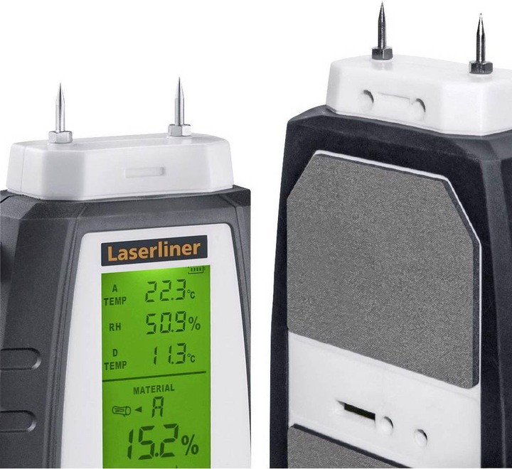 Image du produit Laserliner MultiWet-Master Compact Plus Appareil de mesure de l'humidité des matériaux Mesure de la température