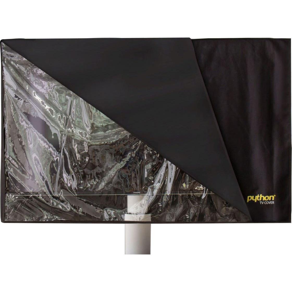 Thumbnail - Python Series TV-Cover Indoor/Outdoor – wetterfester Universalschutz für Ihr TV oder Mo, TV Zubehör, Schwarz
